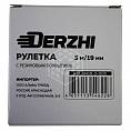 Фото Рулетка DERZHI «Эко» с резиновым покрытием 5м/19мм (1/12/120) 8419-3-005