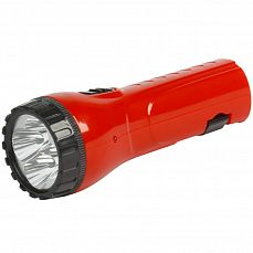 Фонарь светод. акк. 4V, 4 LED, 30м, 20Лм, красный Smartbuy  (1/120) SBF-93-R