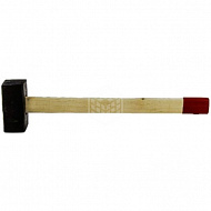Кувалда Россия, 5 кг, кованная головка, деревянная ручка, 10959