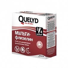 Клей обойный QUELYD Мульти-флизелин 0,13кг (1/54)
