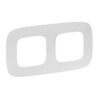Рамка Legrand Valena ALLURE, 2 места, белая, 754302 Рамка Legrand Valena ALLURE, 2 места, белая, 754302