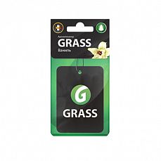 Ароматизатор картонный Grass ваниль (1/50) ST-0404