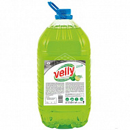 Средство для мытья посуды Grass Velly, зеленое яблоко, 5 л