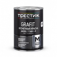 Краска кузнечная с эффектом Grafit Престиж, зелёная, 0,9 кг
