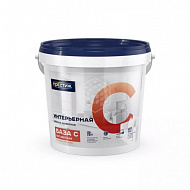 Краска латексная под колеровку Престиж, фасадная, База С, 9 кг