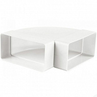 Колено горизонтальное Парус 60х204 мм, 8281