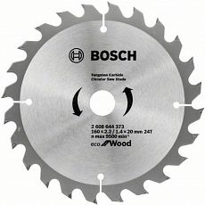 Диск пильный Bosch 160x20мм 24зуб/дерево_Z