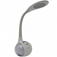 Лампа LED настольная Smartbuy, 6 Вт, 3 режима, 4000-4500К, белая, 268х206x168 мм