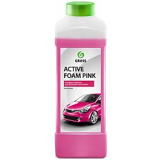 Ср-во для бесконт. мойки розовая суперпена Grass Active Foam Pink концентрат 1кг (1/1)113120