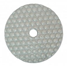 Алмазный гибкий шлифовальный круг "черепашка" 100мм P400 сухое шлифование DERZHI (1/500) 83503