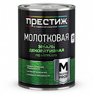 Эмаль с молотковым эффектом Престиж, серебристо-зелёная, 0,8 кг