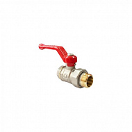 Кран шаровой Valfex Optima с американкой, вн-нар, рычаг, 1/2", 5 шт, VF.225.NLR1.012