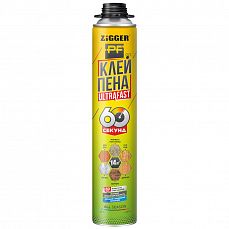 Клей-пена "ZIGGER PF" проф., всесезонная, 750 мл (1/12)