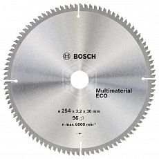 Диск пильный Bosch Multi ECO 254x30-96/универсальный_Z
