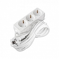 Удлинитель трехместный Союз 481S-6305, 5 м, с/з, ПВС 3 * 1, 3500 Вт, (1/30)