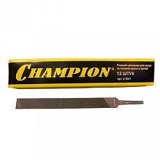 Напильник плоский CHAMPION <12 шт> (1/25) C8031