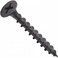 Саморез  3,5х35 мм, редкий шаг, чёрный фосфат, 500 шт