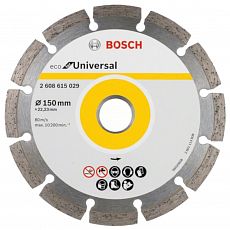 Диск алмазный Bosch ECO Universal сегментный 150х22.23 мм (1/1)