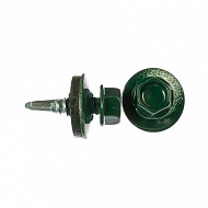 Саморез кровельный FF, 6005 зеленый, 5,5х25 мм, 250 шт