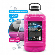 Стеклоомывающая жидкость Grass AntiFrost-20, 4 л, бабл-гам 