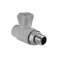 Кран шаровой для радиатора прямой Valfex 10149125Г, 25 мм, 1/2"