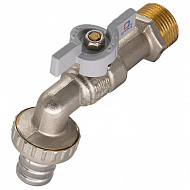 Кран шаровый CTM, 1/2", водоразборный, бабочка, CWBB0012