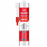 Клей монтажный Зубр КМ-100, универсальный, многоцелевой, 300 мл, 41331 