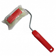 Валик малярный Derzhi Мастер, в сборе, полиакрил, ворс 12 мм, 30х100 мм