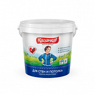 Краска Казачка  ВД-АК интерьерная 1,4 кг